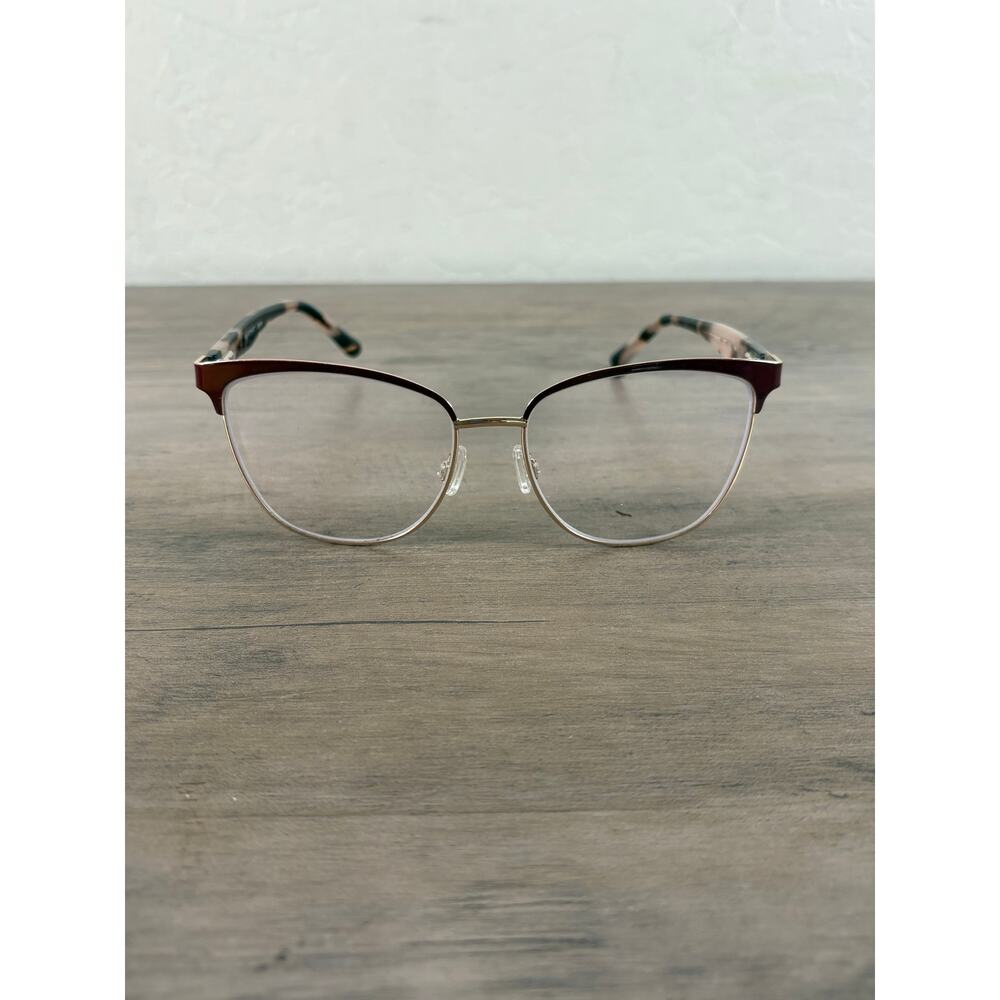 MYNX 501M  Zyloware 077 Brown Pink Women's Eyeglass Frames‎ EUC